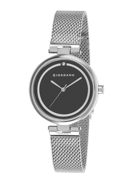 

GIORDANO Women Silver-Toned Analogue Watch GD-4007-44