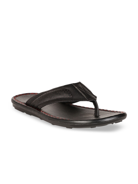 

Respiro Men Black Solid Flip-Flops