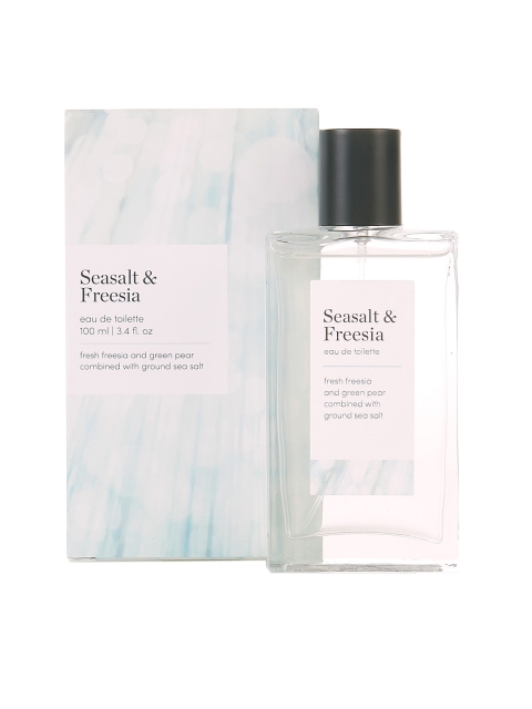 

Marks & Spencers Women Seasalt & Freesia Eau de Toilette 100ml, Transparent