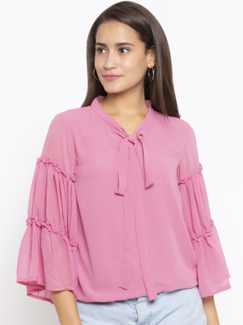 

Iti Women Pink Solid Top