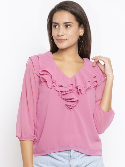 

Iti Women Pink Solid Top