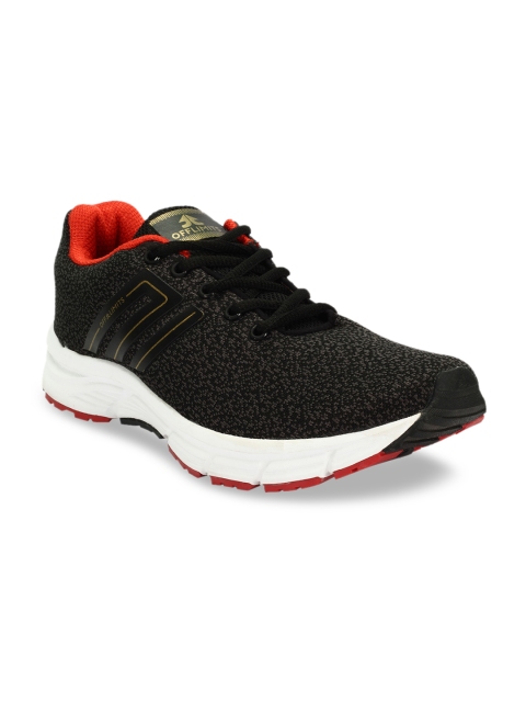 

OFF LIMITS Men Charcoal Grey Mesh Mid-Top Training or Gym Shoes