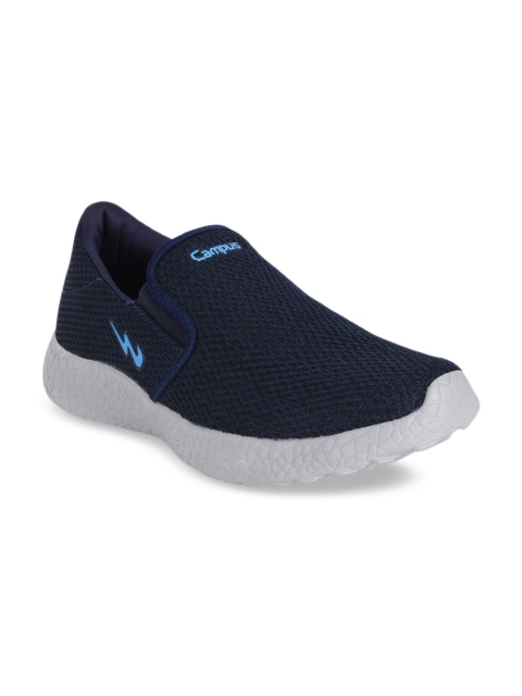

Campus Men Navy Blue Mesh Running Shoes