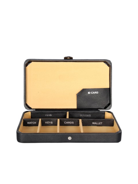 

ESBEDA Black Solid Rectangular Desk Organiser