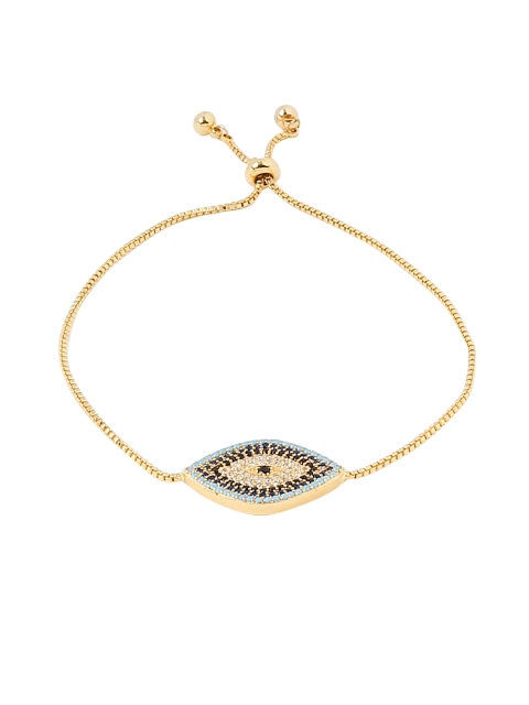 

Moon Dust Women Gold-Plated Blue Wraparound Bracelet
