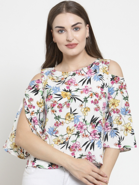 

Purple State Women Multicoloured Printed Top, Multi