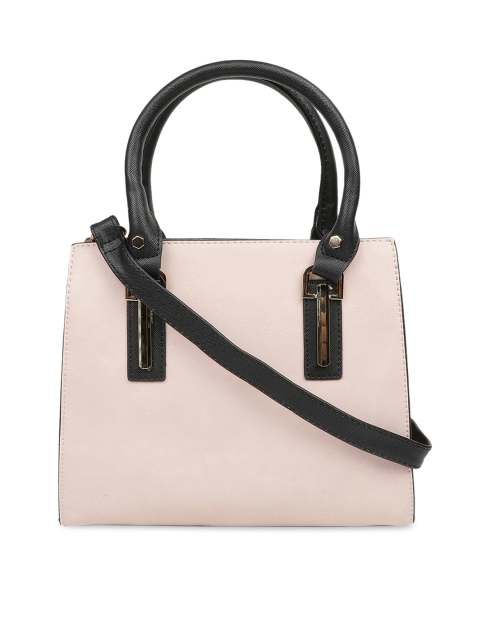 

Call It Spring Pink Solid Handheld Bag