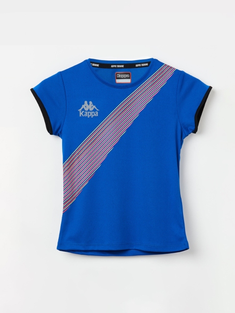 

Kappa Girls Blue Striped Top