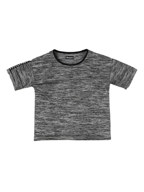 

Kappa Girls Grey Solid Top
