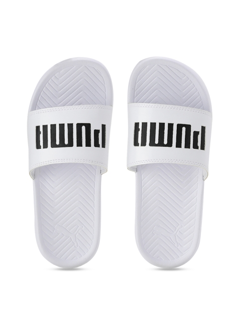 

Puma Women White Printed Sliders