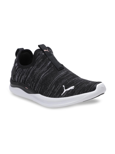 

Puma Women Black Textile Mid-Top Running Shoes