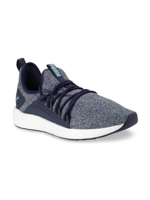 

Puma Men Navy Blue NRGY Neko Knit Peacoat