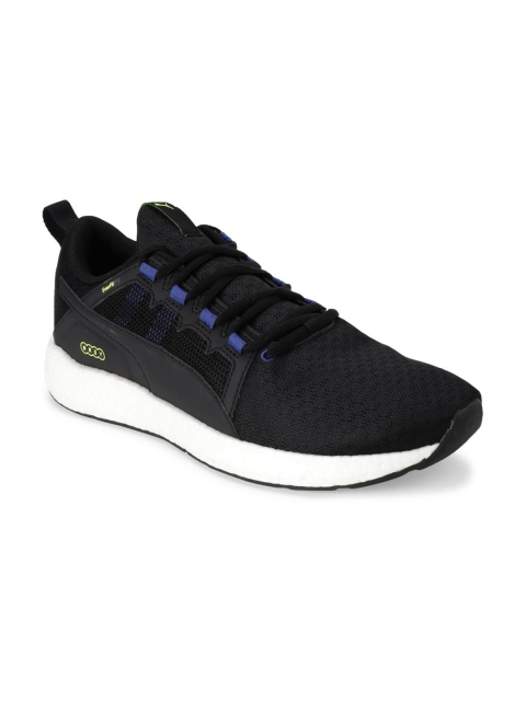 

Puma Men Black Textile Mid-Top Running NRGY Neko Turbo Shoes