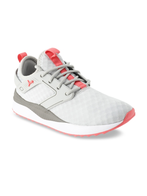 

Puma Unisex Grey Pacer Next Excel Core Violet-Calyps Sneakers