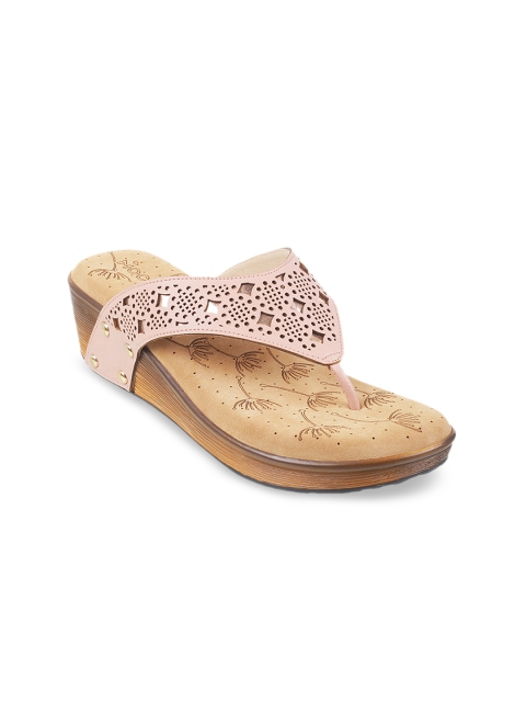 

Mochi Women Pink Solid Heels