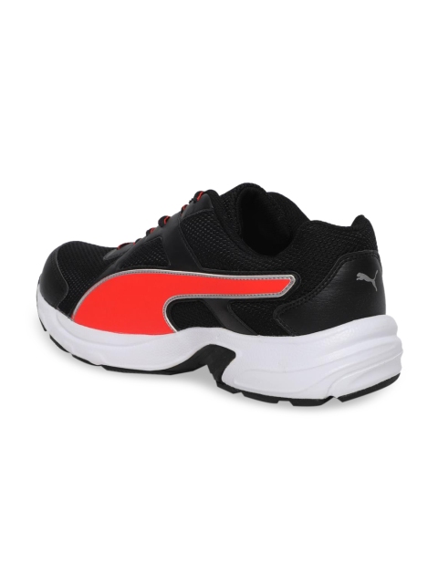 

Puma Men Black Synthetic Mid-Top Running Shoes