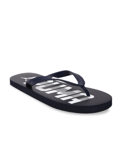 

Puma Men Blue Printed Thong Flip-Flops