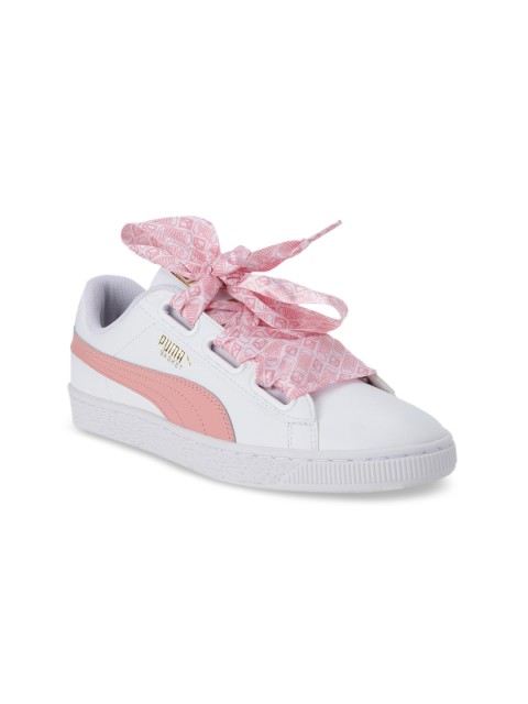 

Puma Women White Basket Heart Reinvent Wn s-Br
