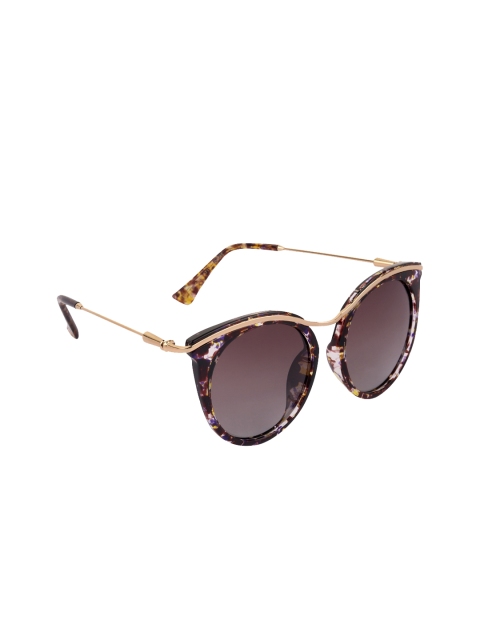 

MARC LOUIS Women Cateye Sunglasses ML104, Brown