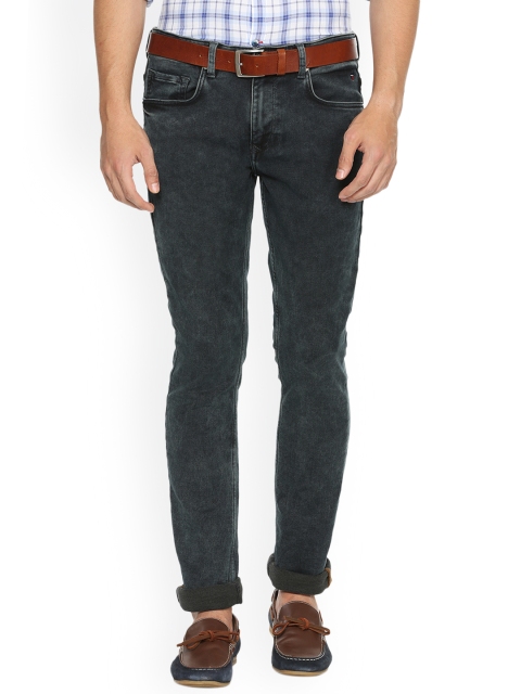 

Louis Philippe Men Blue Slim Fit Mid-Rise Clean Look Jeans