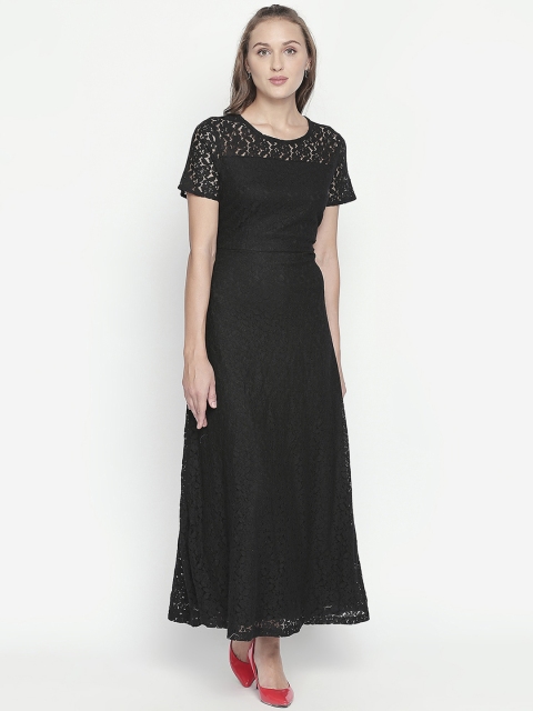 

Honey by Pantaloons Women Black Maxi Dress