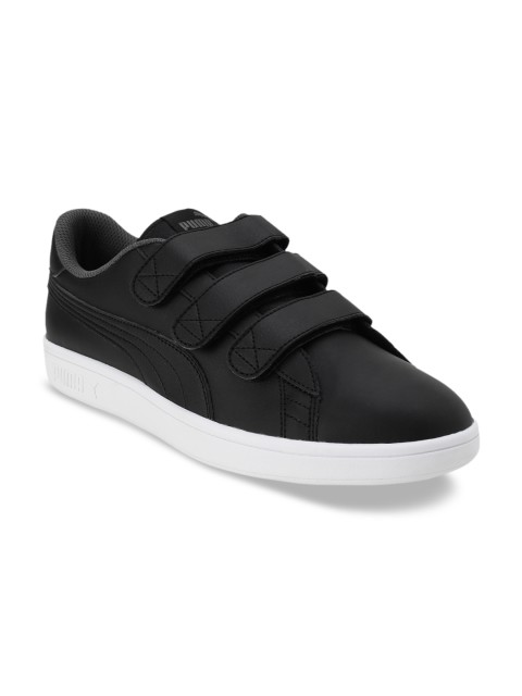 

Puma Unisex Black Smash v2 V-CASTLEROCK-Pu