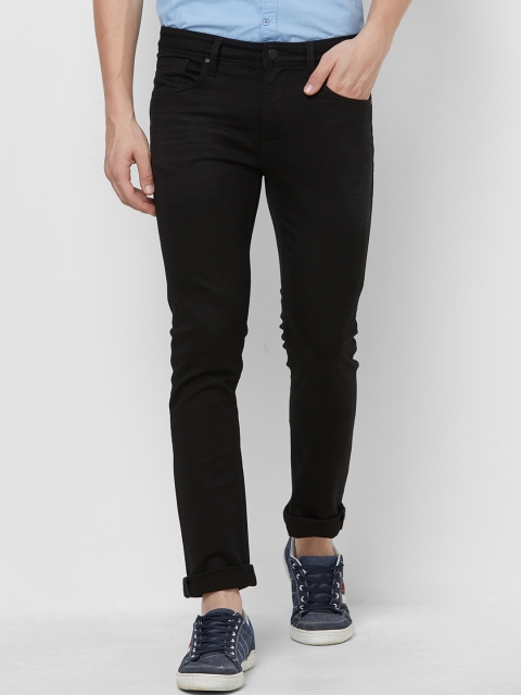 

Killer Men Black Slim Fit Mid-Rise Clean Look Jeans