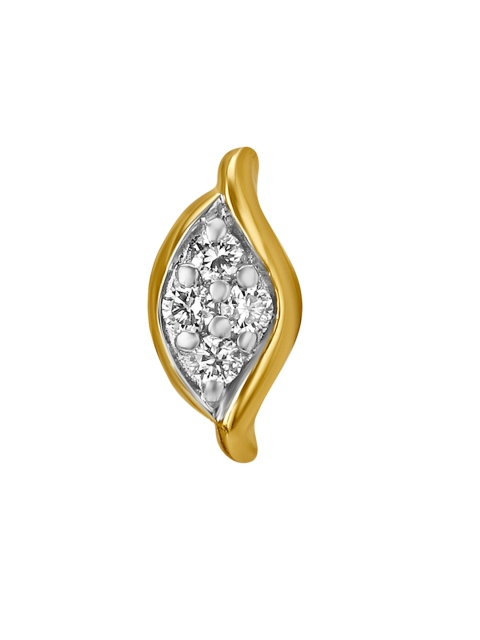 

Mia by Tanishq Women 14KT Yellow Gold Diamond Nose Pin