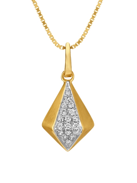

Mia by Tanishq 14KT Yellow Gold Diamond Pendant
