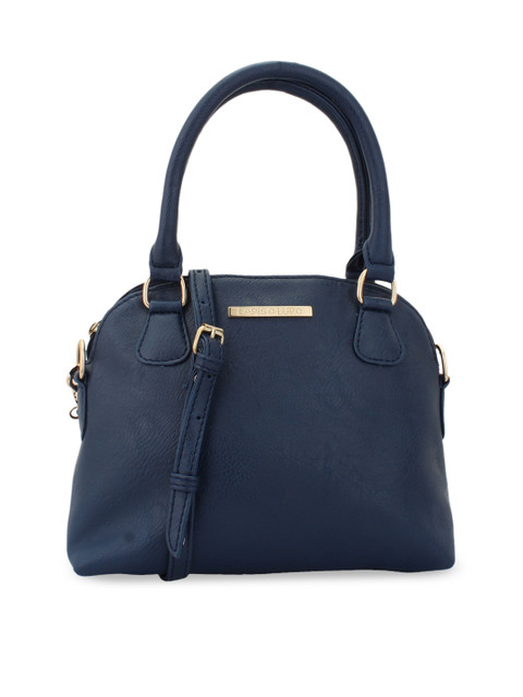 

Lapis O Lupo Navy Blue Solid Handheld Bag