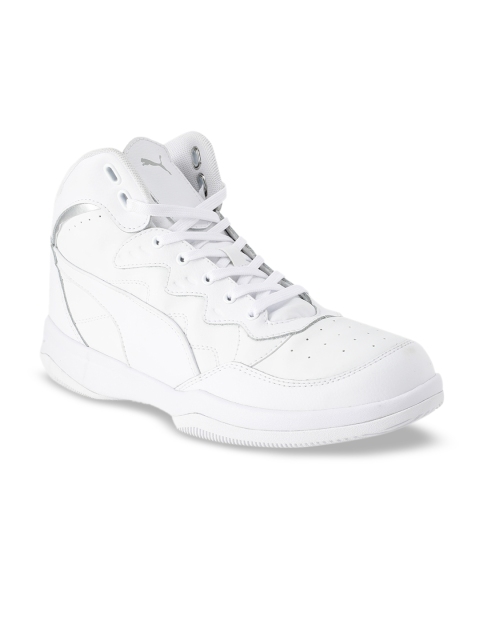 

Puma Unisex White RB Playoff L Sneakers