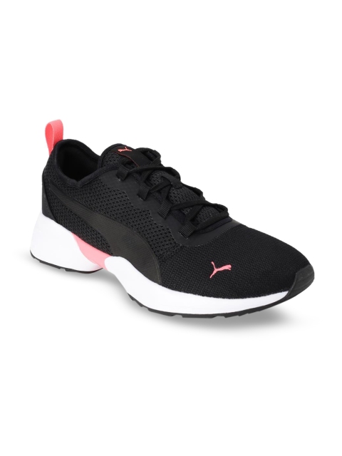 

Puma Women Black Sirena Sport Pink Alert Sneakers