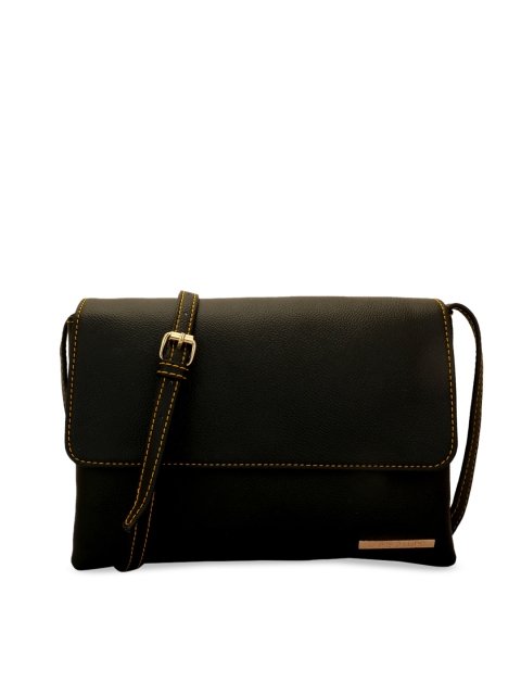 

Lapis O Lupo Black Solid Sling Bag