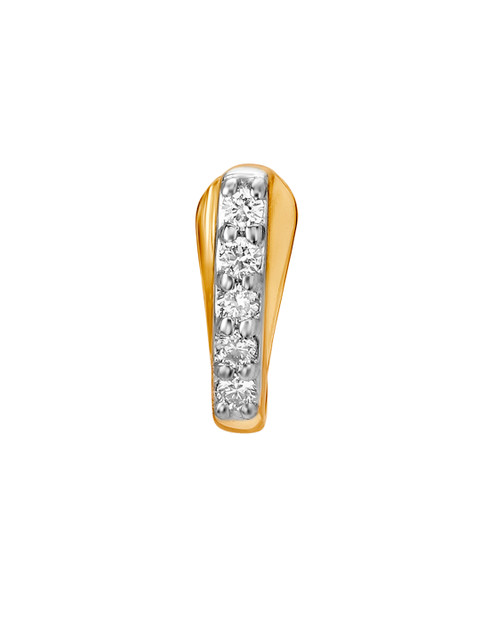 

Mia by Tanishq Women 14KT Yellow Gold Diamond Nose Pin