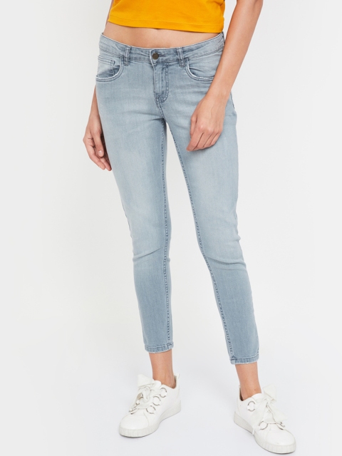 

Fame Forever by Lifestyle Women Blue Skinny Fit Mid-Rise Clean Look Jeans