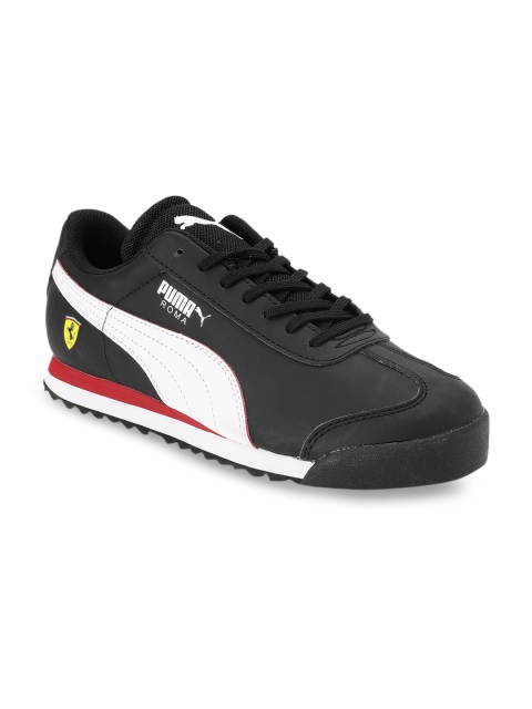 

Puma Unisex Black SF Roma Jr Rosso C Sneakers