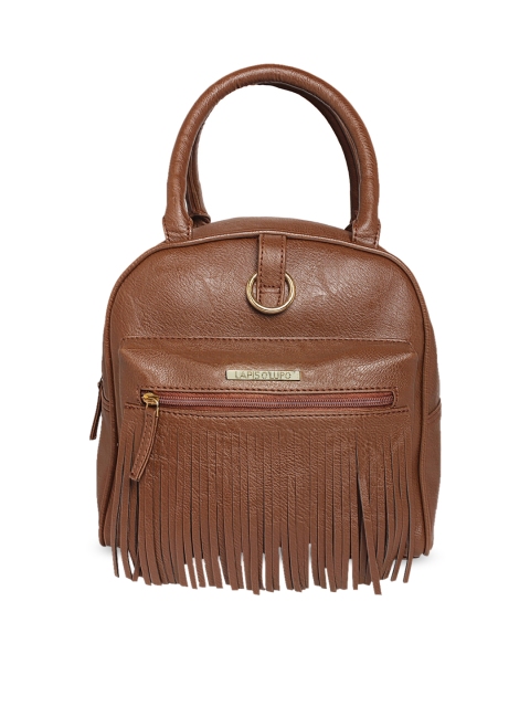 

Lapis O Lupo Women Tan Solid Backpack