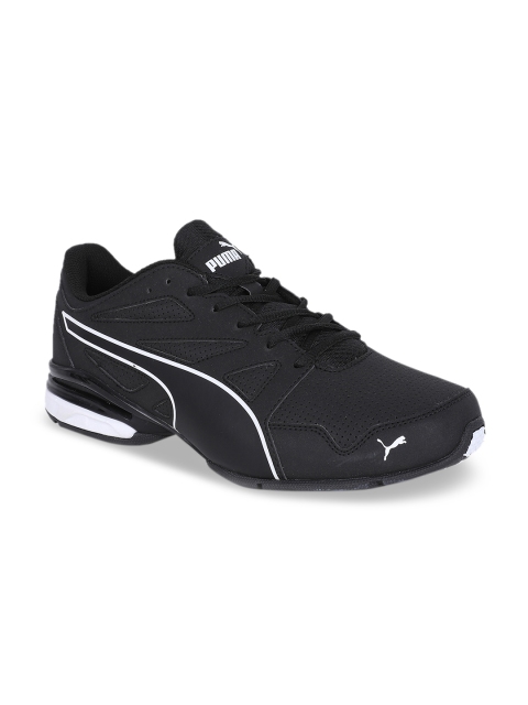 

Puma Men Black Synthetic Mid-Top Running Shoes