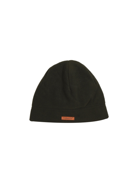 

FabSeasons Unisex Olive Green Solid Beanie