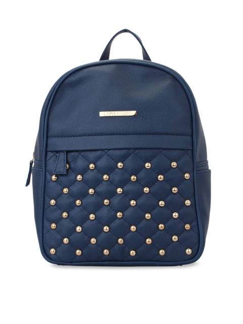 

Lapis O Lupo Women Blue Textured Backpack