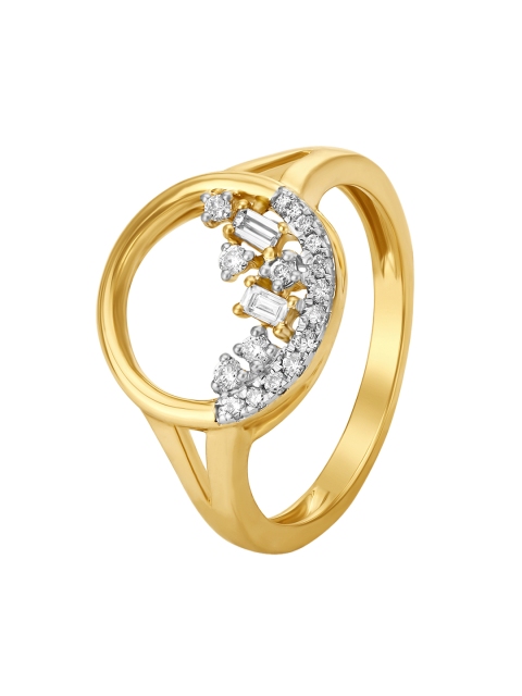 

Mia by Tanishq Women 14KT Yellow Gold Diamond Finger Ring
