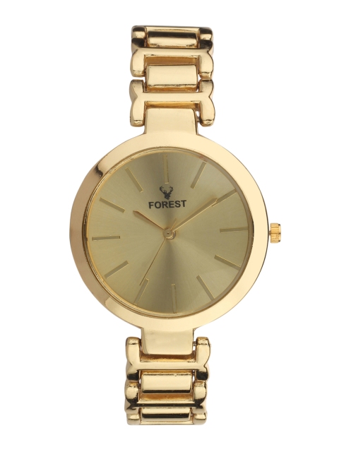 

Hobforestessentials Women Gold-Toned Analogue Watch FR-250