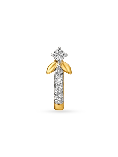 

Mia by Tanishq Women 14KT Yellow Gold Diamond Nose Pin