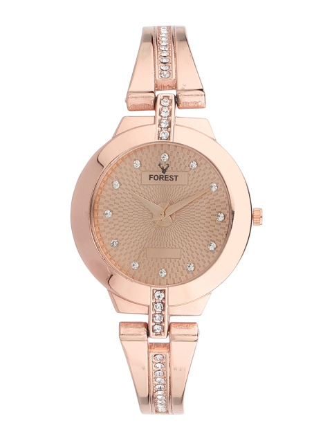 

Hobforestessentials Women Rose Gold Analogue Watch FR-240