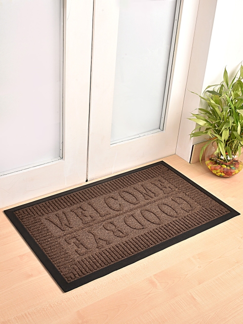 

Ariana Brown Tufted Polypropylene Rectangular Anti-Skid Doormat