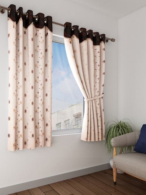 

Cortina Beige Set of 2 Window Curtains