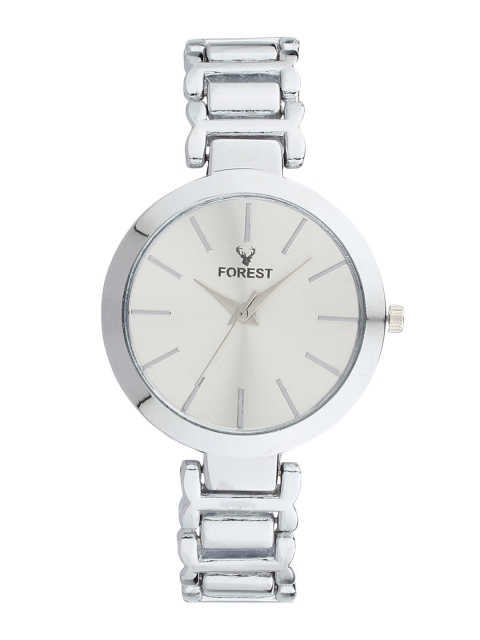 

Hobforestessentials Women Silver-Toned Analogue Watch FR-251