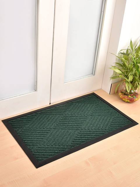 

Ariana Green Tufted Polypropylene Rectangular Anti-Skid Doormat