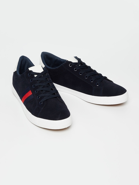 

Forca by Lifestyle Men Navy Blue Striped Sneakers