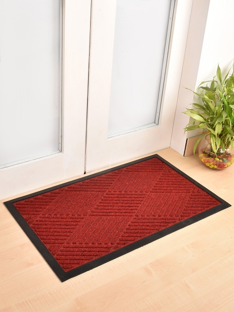 

Ariana Red Tufted Polypropylene Rectangular Anti-Skid Doormat